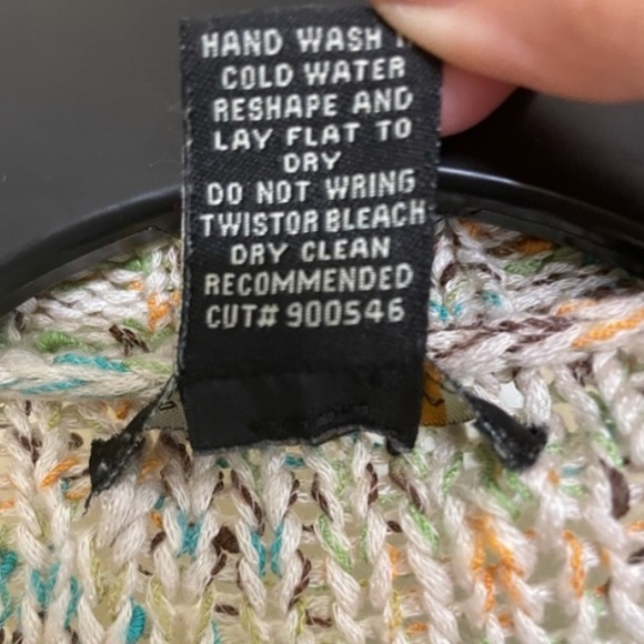 BCBG Maxazria - Cable Multicolor Knit Long Cardigan - Picture 3 of 11